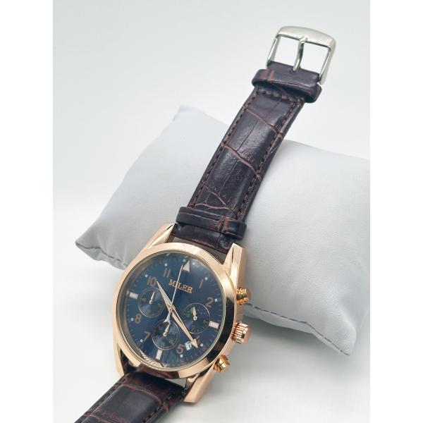 Классические роскошные мужские кварцевые часы водонепроницаемые круглые модные мужские часы