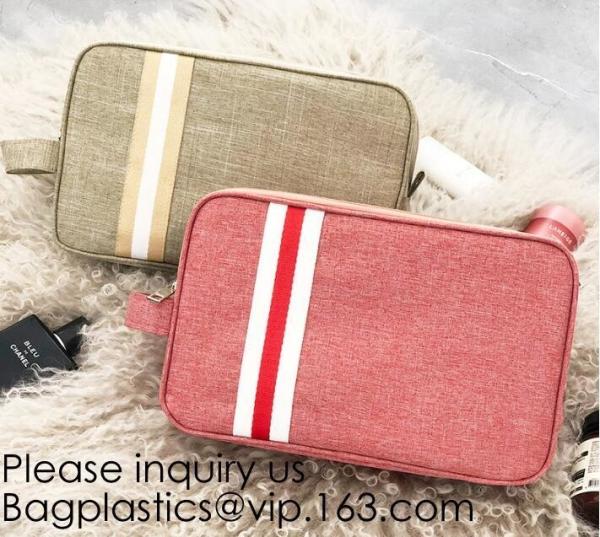 Travel Handy Canvas polyester Men Toiletry Bag Travel Makeup Cosmetic Organizer Toiletry Bag,Pouch Canvas Cosmetic Bag