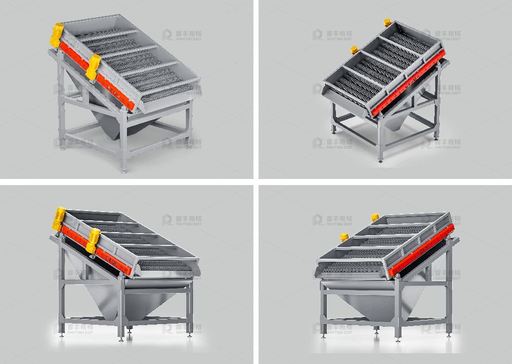 4.4Kw Bouncing Screen Plastic Recycling Equipment With 16 Main Shafts