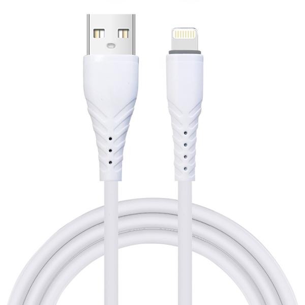 Customized PVC / TPE Charging Cable USB To Lightning / Android / Type C Data Cable