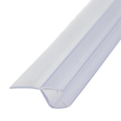 Selo de porta de chuveiro deslizante 8-12mm Faixa de borracha resistente a intempéries para espessura de vidro 5-12mm