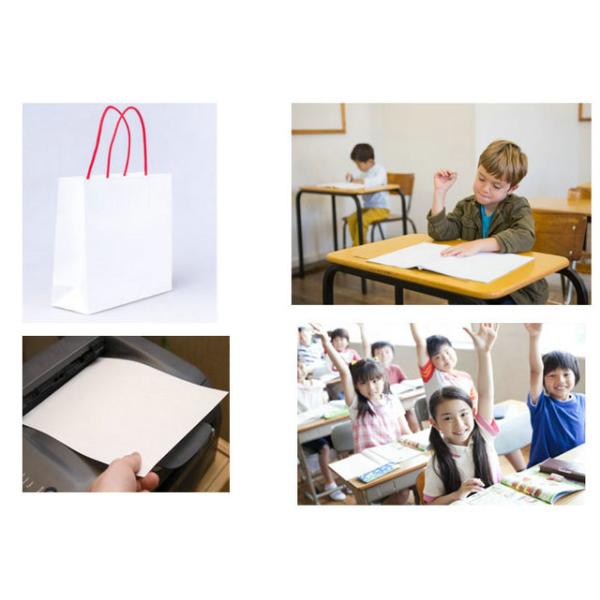 Garantía blanca lisa del papel profesional de impresión en offset para imprimir/copia