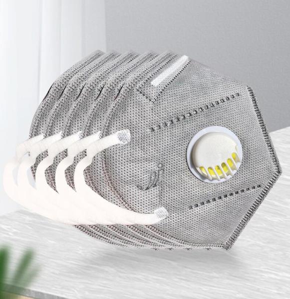 Anti Fog Non Woven FFP2 Dust Masks / PM 2.5 Air FFP2 Valved Mask