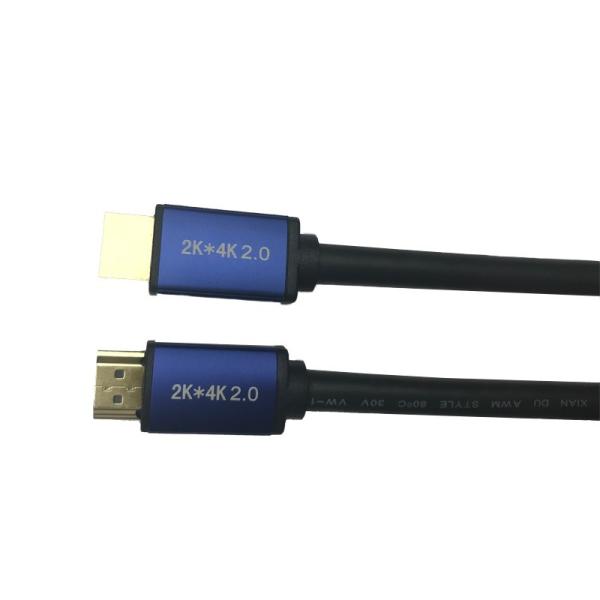 V.2.0 Active 30AWG HDTV Cable 15M 18Gbps Gold Plated