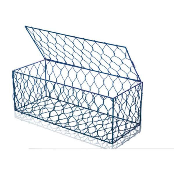 4mm Pvc Coated Gabion  80mm X 100mm Opening