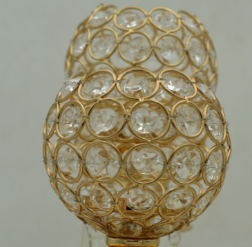 Decorative Corrosion Resistant H350mm Metal Candle Holders