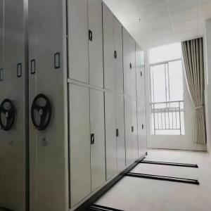 Q235B Library File Mobile Shelving System , MOVO Mobile Racking Warehouse