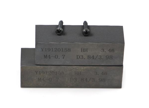 DC53 H9 Standard Flat Thread Rolling Dies High Precision For Industry