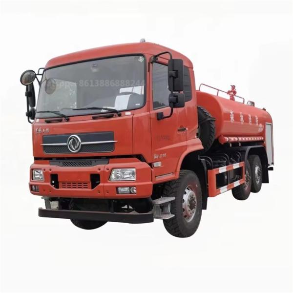 Camion de pompier à eau Dongfeng 6X6 8 000-120 000 litres, camion à transmission intégrale, camion 4x4