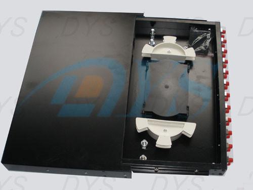Cold-rolled Steel FC adapter hole  24Core Drawer / sliding type Fiber Optic Terminal Box