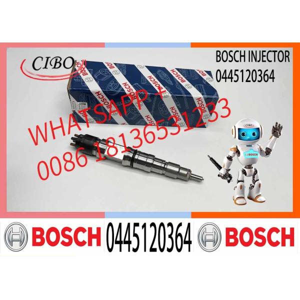  0445120364 Engine Parts Fuel Injector 0445 120 364 Fuel Spray Nozzle 0 445 120 364