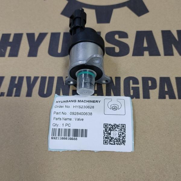 Válvula de solenoide de medida do controle do regulador da bomba de combustível 0928400638 para 0928400481 a máquina escavadora Spare Part