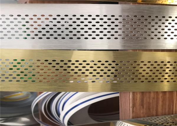 Single Coating Polished Aluminum Strips Advertisement Channel Letter High Temperature Resistance
