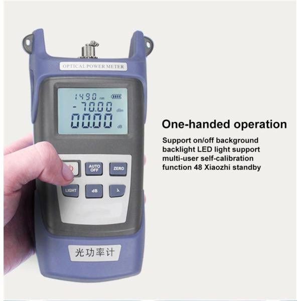 breakpoint Mini Optical Power Meter , FTTH Portable Optical Power Meter ROSH