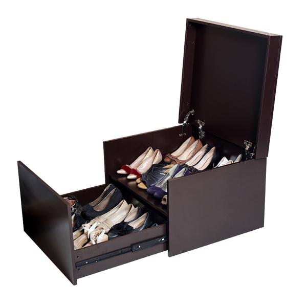 Living Room Entryway Shoe Bench Painting MDF Wooden Shoe Boxes