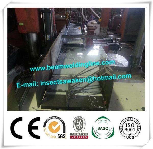 Automatic Box Beam Production Line , H Beam Angle Metal Band Saw Machine