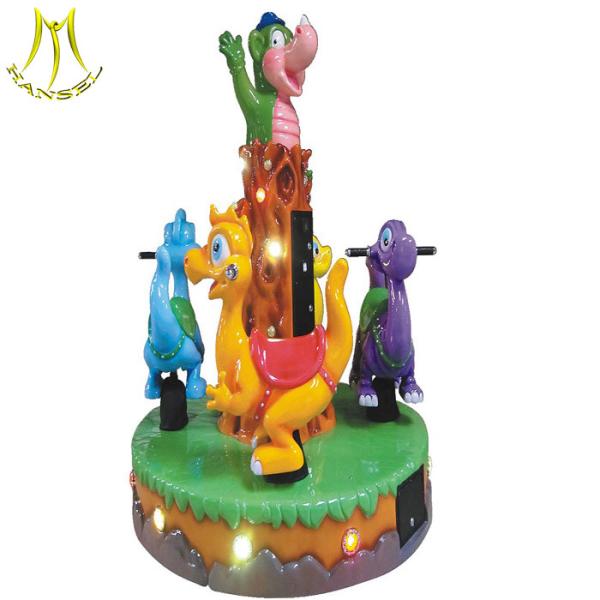 Hansel  used hose rides for sale coin operated games fiberglass toys carousel ride