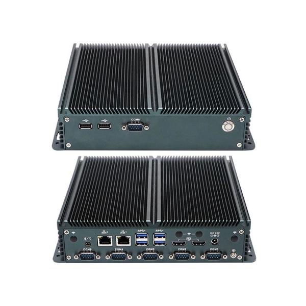 Certified IBOX-1326 Quad Core N100 Industrial Mini PC With 2*Intel I211 AT LAN and DC 12V Input