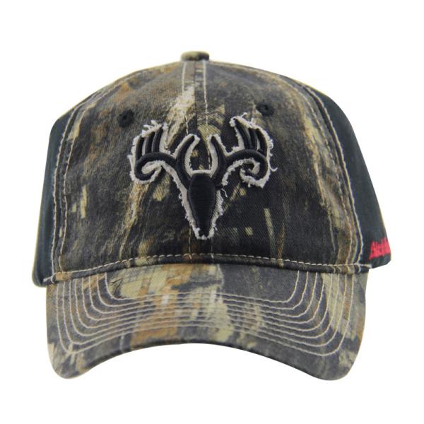 6 Panneaux de camouflage Broderie Casquettes de base-ball en plein air, Unisexe Chapeau de chasse réglable à profil bas