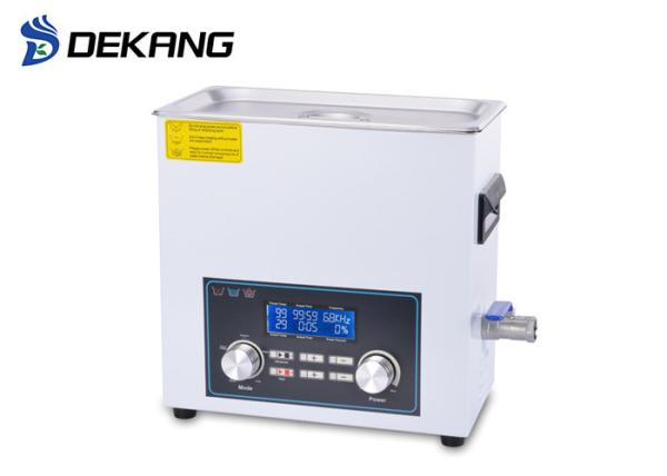 6.5L Heated Bench Top Ultrasonic Cleaner Timing For Dental Instruments