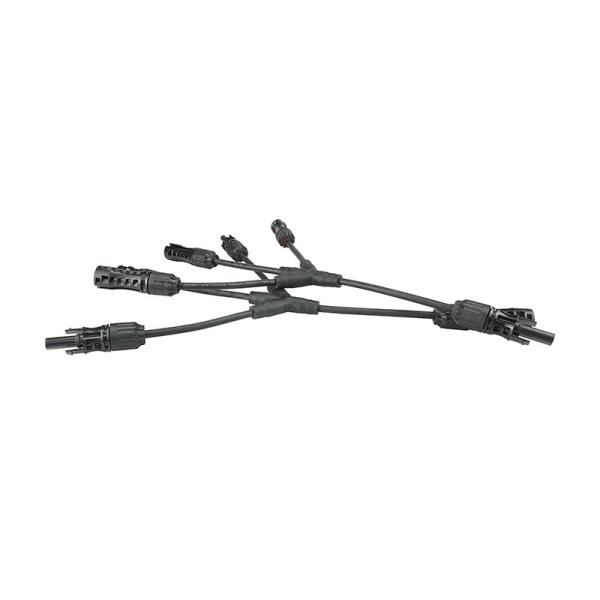 C.C. 1000 solar do TUV do fio de cobre de conector de cabo 4mm do picovolt do poder 6mm