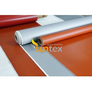 Fire Prevention Silicone Coated Fiberglass Fabric Used In Heat Insulation