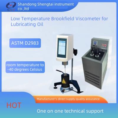 Low Temperature Lubricating Oil Brookfield Viscometer ASTM D2983