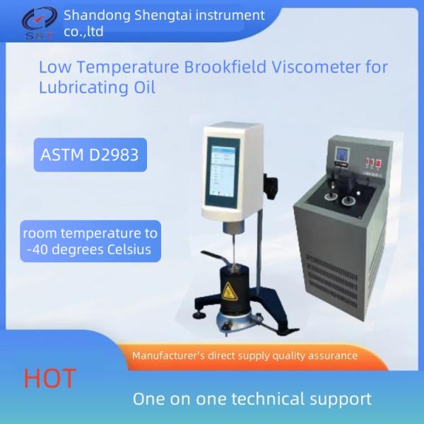 Low Temperature Lubricating Oil Brookfield Viscometer ASTM D2983