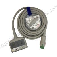 Mindray N17/N15/N12 Patient Monitor 0010-30-42722 ECG Trunk Cable EV6204 12pin 12 Lead Host Cable IEC Def-P