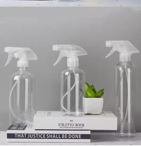 Transparent 50ml 60ml 100ml 250ml PET Alcohol Trigger Sprayer