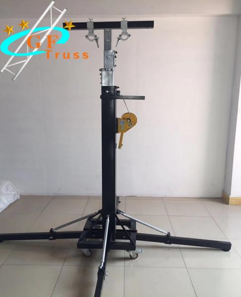 6M Lighting Heavy Duty Crank Truss Stand 300kg Capacity With Outriggers Center