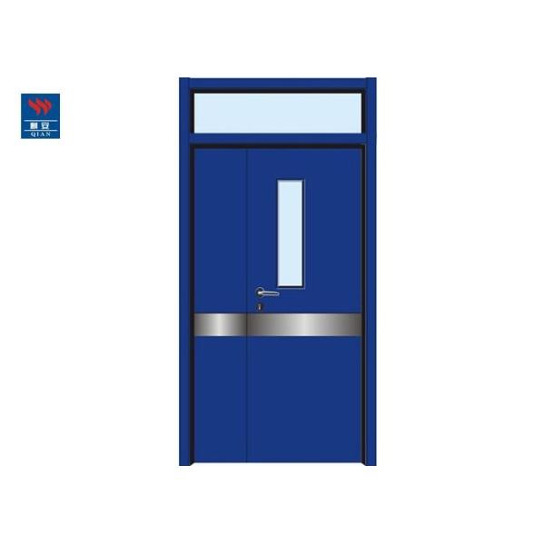 Дверь лист двойника FD30 больницы внутренним акустическим расклассифицированная огнем стальная