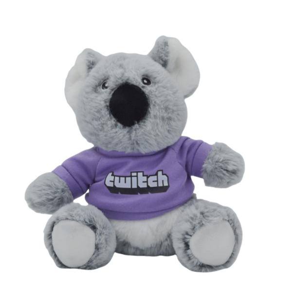 Adorable Cartoon Plush Toy Product Plush Koala With T-Shirt