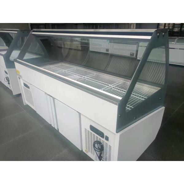 Duck Meat Commercial Deli Display Fridge Stainless Steel