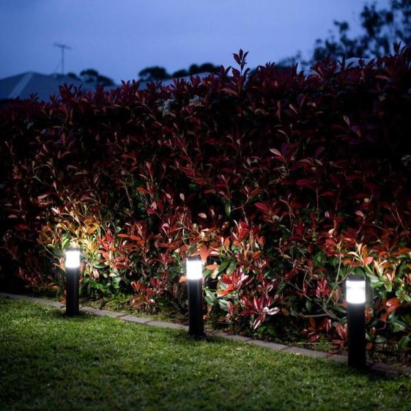 Super Bright Solar Powered Landscape Lights With White LED Lighting