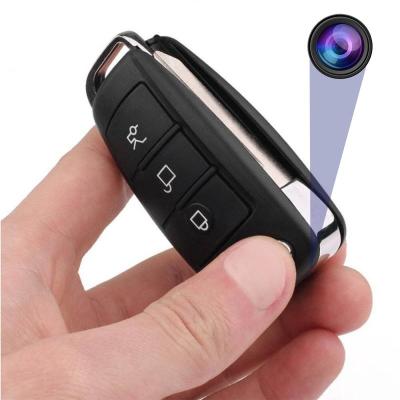 1920*1080P HD Car Key Hidden Camera Black Mini Key Fob Spy Camera Mini