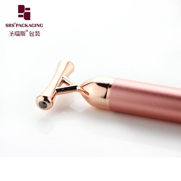 different massage head rose gold vibrating lift up face outline massager facial tools