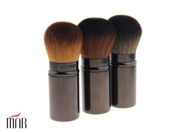 Natural Beauty Cosmetic Synthetic Hair Makeup Brush Retractable Powder Brush