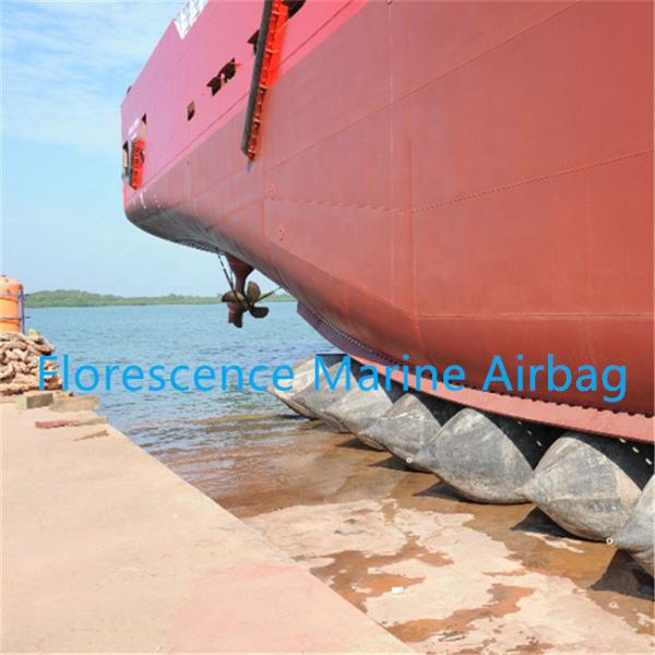 Ship Moving Rubber Roller Inflatable Air Bags For Launching And Docking