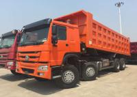 O caminhão de caminhão basculante SINOTRUK HOWO 371HP 12 roda LHD 31 toneladas de 20-30CBM ZZ3317N3567W