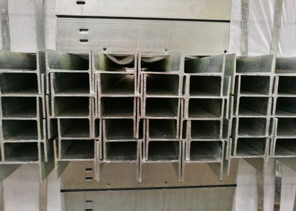 High Strength Hot Rolled Steel Profiles Hot Dip Galvanized For Solar Panel Bracket