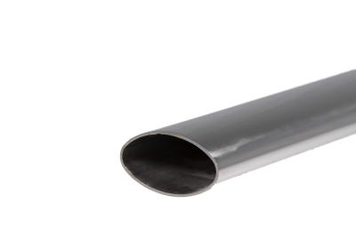 Hollow Section Elliptical Steel Pipe Non Fading For Furniture Flat End