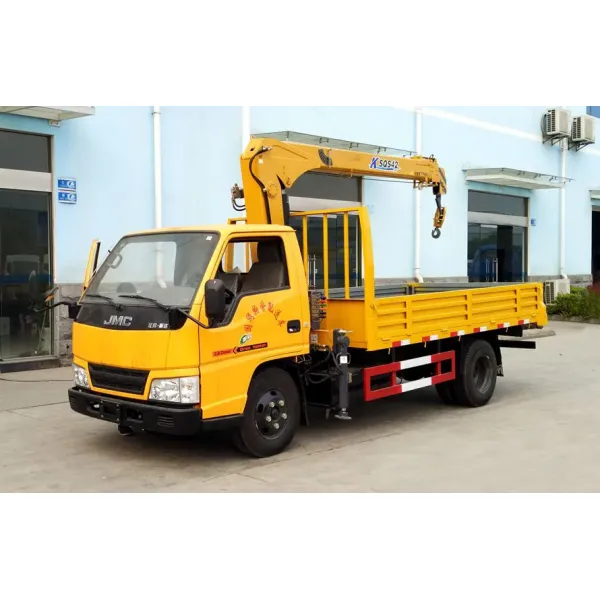 Jmc Mounted Truck Crane 2ton 3.2tons Construction Machine Boom Crane Truck