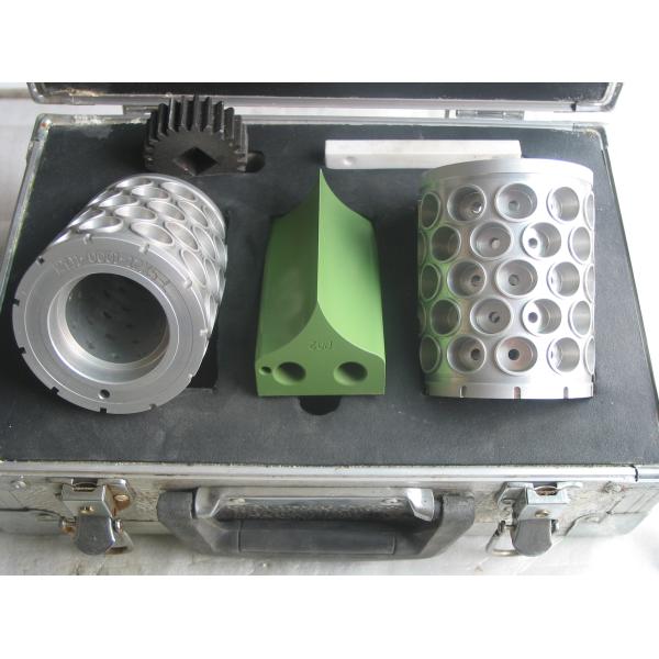 Rodillo de matriz de cobre personalizado de alta precisión para la fabricación de paintball y molde de cápsulas de encapsulación blanda