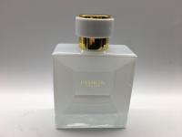 Do quadrado vazio do GV da garrafa de perfume 100ml do tampão do atomizador garrafa de perfume de vidro