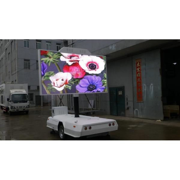 HD P10 Outdoor Truck Mounted LED Display / LED Billboard Truck High Reliability