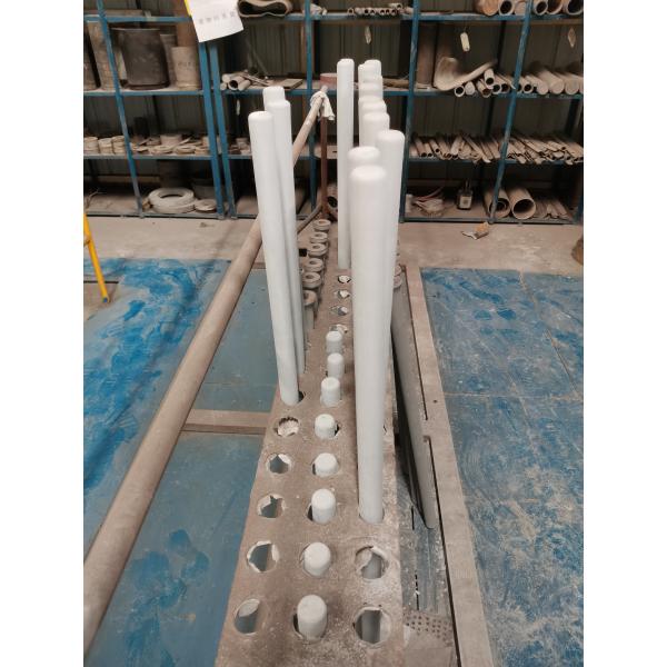 Трубка термопары муллита C799 99.5%Al2O3 керамическая