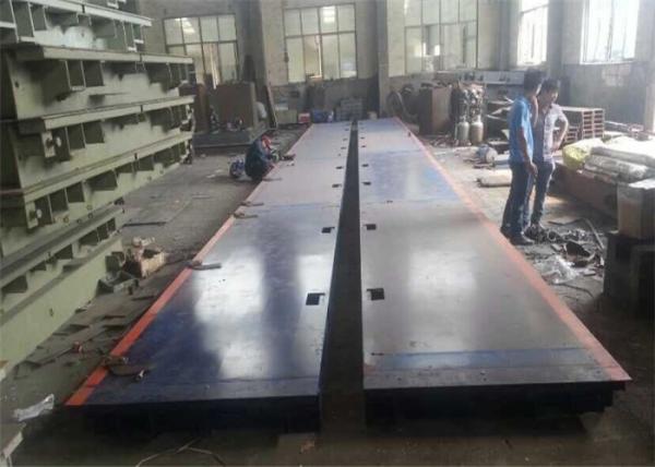 3*15m 120 Ton Electronic Lorry Weighbridge Anti Corrosion Painting Easy Assembly