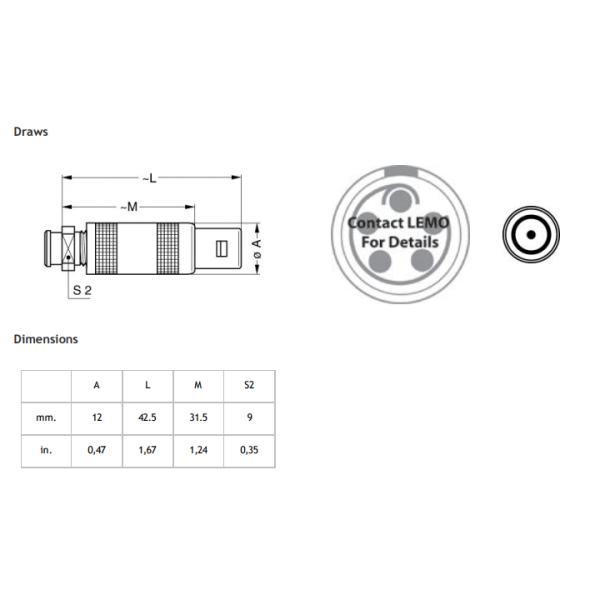 Коаксиальные соединители коаксиального кабеля ТФА.1С.250 мужской штепсельной вилки 1С