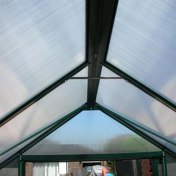 Not Coated Frame Finishing 6ft X 8ft Large Garden Greenhouse for Outdoor Gardening